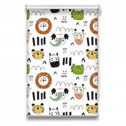 Roletă textilă Kids 7020 cu animale colorate