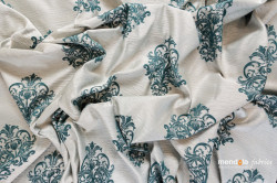 DRAPERIE CU REJANSA MENDOLA CHARM ALBASTRU V3 - Img 4