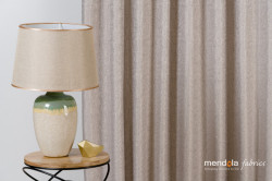 DRAPERIE CU REJANSA MENDOLA LISBOA GRI DESCHIS J6238 - Img 1