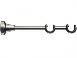 Galerie dubla fara inele KULA CRySTAL/19 mm CROM MAT - Img 2