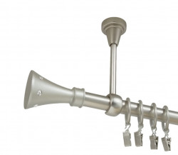 Galerie simpla prindere tavan carter 19 mm crom mat - Img 1