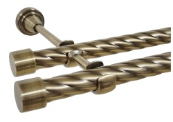 Galerie TWIST dubla DOP fara inele 19/19 mm - aur antic - Img 1