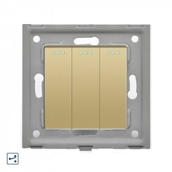 Modul intrerupator triplu cap scara mecanic - Img 3
