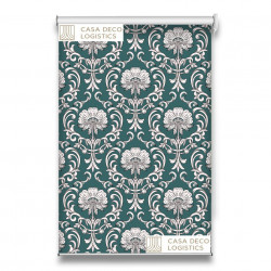 Roletă textilă Royal 5019 cu model floral elegant