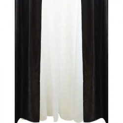 Set complet pentru fereastra DRAPERIE SOFT V12 PERDEA 2008 ALB -MARO - Img 1