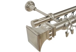 Galerie dubla verona 25/19 teava neteda si profil inox - Img 1