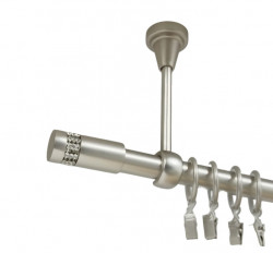 Galerie simpla prindere tavan xantos 19 mm crom mat - Img 1