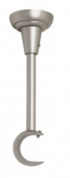 Galerie simpla tavan PLUTON CRYSTAL - 25mm - CROM MAT - Img 3