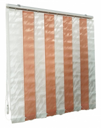 Jaluzele verticale BEATA 9601 / 9625 alb roz – jaluzele verticale moderne complete cu prindere tavan inclus