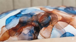 Lenjerie de pat bumbac 100% Ocean Flow detaliu material