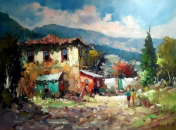 PICTURA IN ULEI Belu Tatiana - PEISAJ - BT-148