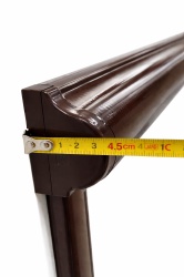 Roletă Premium cu arc, fără lanț – Material textil ROYAL 5000, montaj pe baghetă - Img 2