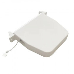Rulou Exterior Aluminiu Alb cu Plasă Insecte – Acționare Manuală - Img 2