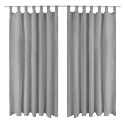 SET DRAPERIE,Casa Deco Logistics,soft V43 CU BRIDE GRI DESCHIS - Img 1