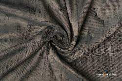 DRAPERIE CU REJANSA MENDOLA COBALT NEGRU-GRI 02 - Img 6