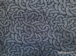 DRAPERIE CU REJANSA MENDOLA MOZAIC ALBASTRU V8 - Img 4