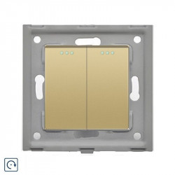 Modul intrerupator dublu cu revenire mecanic - Img 3