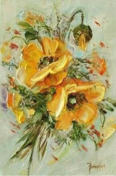 PICTURA IN ULEI Belu Tatiana - FLORAL - BT-49