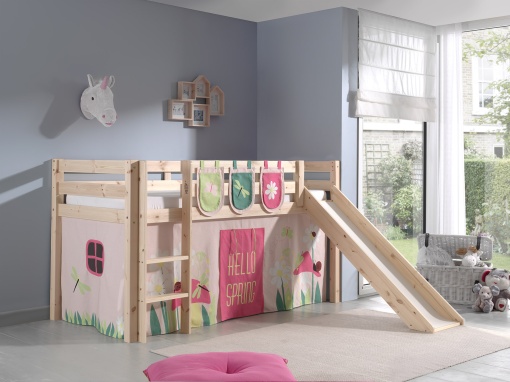 Set 3 buzunare de depozitare PRIMĂVARĂ pentru pat semi-înălțat PINO/SCOTT – Vipack