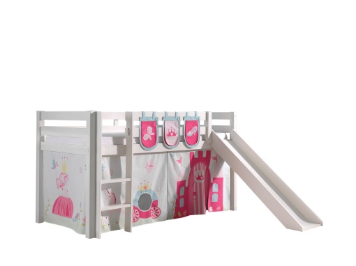 PINO PAT SEMI-INALT cu slide, perdea și 3 buzunare Princess.