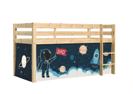 PINO PAT SEMI-INALT și cortina Space Shuttle.