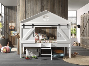 BARNIE MID SLEEPER 90 X 200 CM WHITE - Img 4