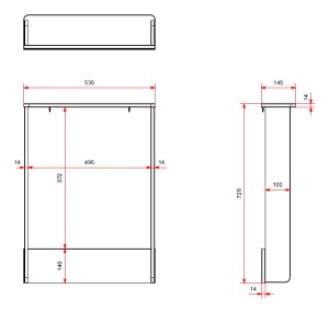 Masă de Înfășat/Extensie pentru Comodă AMORI, Alb (Pin Masiv și MDF), Design Romantic – Vipack - Img 3