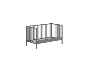Pat bebeluși/copii mici DINO, antracit, 70x140 cm – Vipack - Img 4
