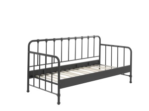 Pat Metalic, Negru, 90 x 200 cm (Metal) – BRONXX – Vipack - Img 2