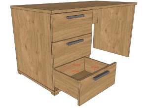 SAM DESK OAK - Img 4