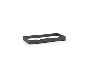 Sertar pentru Pat, Antracit, 90 x 190 cm, Pin Masiv – Dallas – Vipack - Img 2