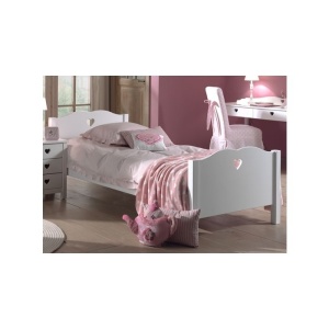 Set Mobilier Cameră Copii AMORI, 6 Piese, Alb, Stil Romantic – Vipack - Img 9