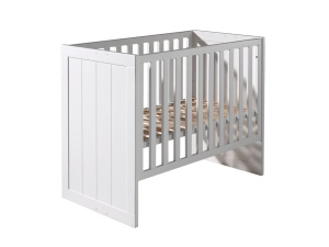 Set Mobilier Cameră Copii ERIK: Pat Supraetajat 90x200 cm, Dulap 2 Uși și Comodă cu 2 Sertare, Alb – Vipack - Img 5