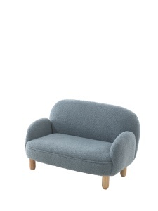 This ROCKY combination in blue consists of a single mini sofa and a double mini sofa. - Img 6