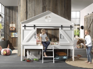 BARNIE MID SLEEPER 90 X 200 CM WHITE - Img 5
