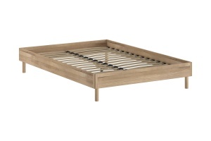 FORREST BED FRAME 140 X 200 CM OAK