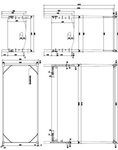 Pat cu Baldachin pentru Copii AMORI, 90x200 cm, Alb (Pin Masiv și MDF), Design Romantic – Vipack - Img 3