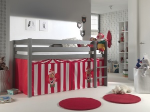 Perdea decorativă CHUCKY pentru pat de mijloc PINO/SCOTT – Vipack - Img 1