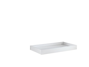 Sertar Pat Kiddy 70x140 cm, pentru Pătuț Copii, Alb lăcuit – Vipack - Img 2
