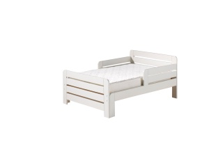 Set Pat Jumper Transformabil 90x140-200 cm cu Saltea, pentru Copii, Alb – Vipack - Img 2