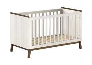 SEZANE BABY/TODDLER BED 70 X 140 CM CLAY/WALNUT
