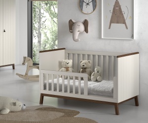 SEZANE BABY/TODDLER BED 70 X 140 CM CLAY/WALNUT - Img 6