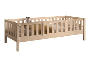 This DALLAS combination in natural consists of a cabin bed (90 x 200 cm) and safety rail.