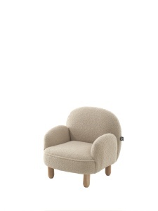 This ROCKY combination in beige consists of a single mini sofa and a double mini sofa. - Img 4