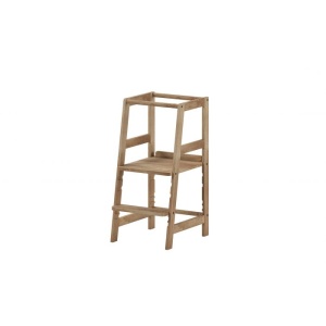 [VIPACK] Turn de învățare Nature | Lemn masiv de stejar european | Oak | Înălțător Montessori reglabil 41x48x85 cm - Img 2