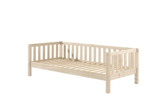 Pat Cabină Fritz 90x200 cm, pentru Copii, Pin Lăptos – Vipack - Img 2