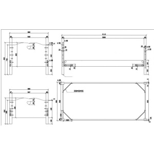 Pat pentru Copii AMORI , 90x200 cm, Alb (Pin Masiv și MDF), Design Romantic – Vipack - Img 3