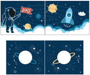 Pat pentru copii SCOTT, alb, 90 x 200 cm, din pin scandinav și MDF, cu scară frontală, glisieră și perdea de joacă SPACE SHUTTLE – Vipack - Img 6