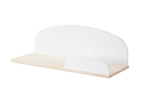 Poliță de Perete Kiddy 65 cm, pentru Camera Copii, Alb – Vipack - Img 3