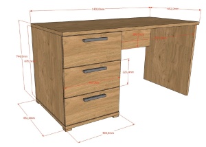 SAM DESK OAK - Img 3